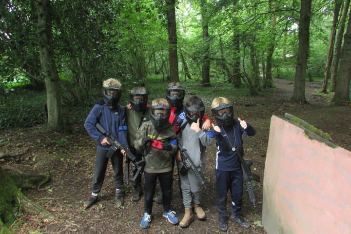 Junior airsoft team